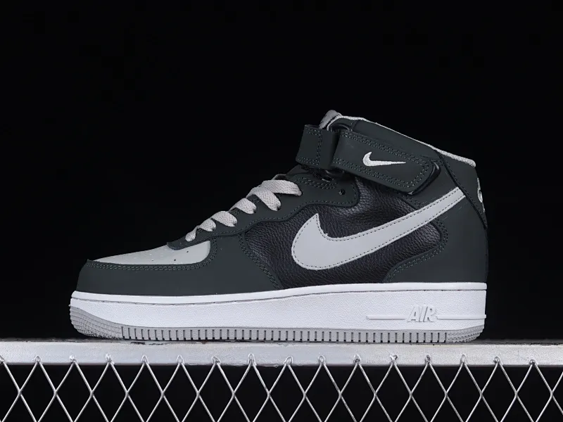 All categories Nk Air Force 1 Air Force series Nk Air Force 1 Mid Air Force mid-top Nk Air Force 1'07 Mid shadow gray Air Force One mid-top trendy versatile casual sports sneakers CW6817-067